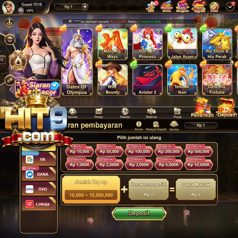 hit9 Masuk